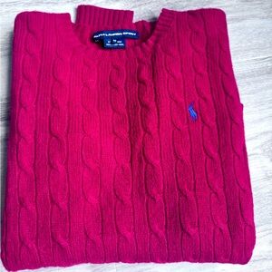 Ralph Lauren Sport Vibrant Red Wool Knit (M)